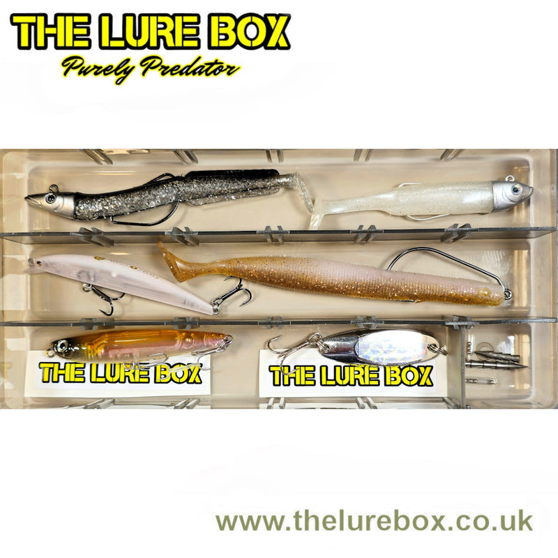 Inshore Bass Lure Box - 6 Ready To Fish Lures + Accesories