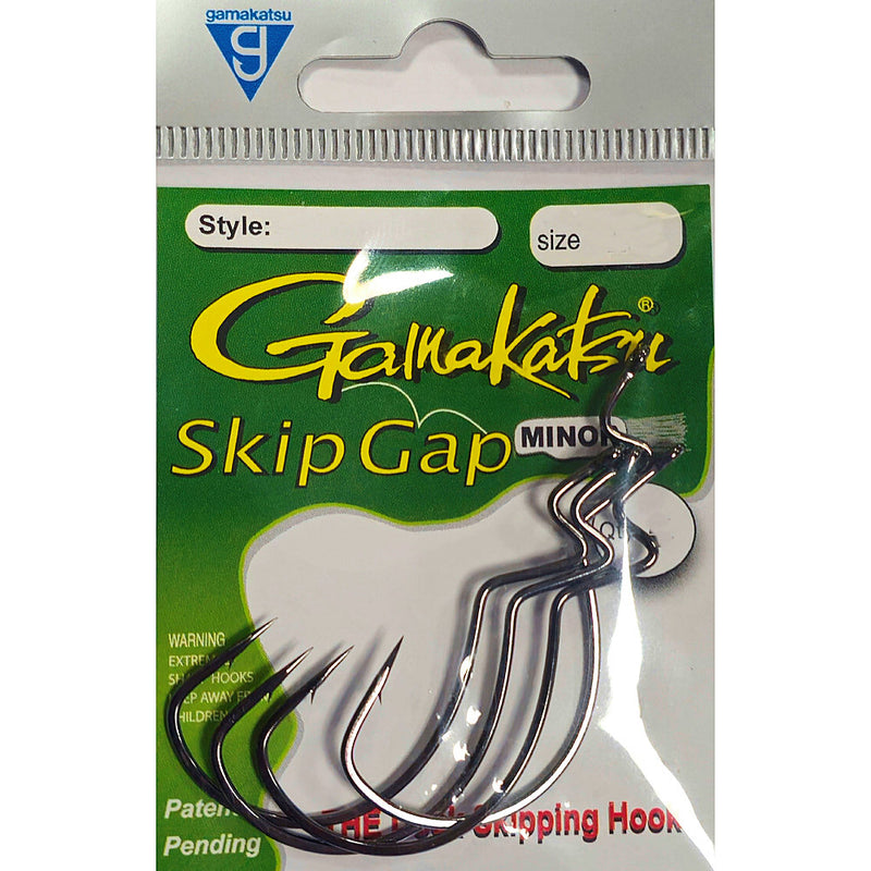 Gamakatsu Skip Gap EWG Offset Worm Hooks