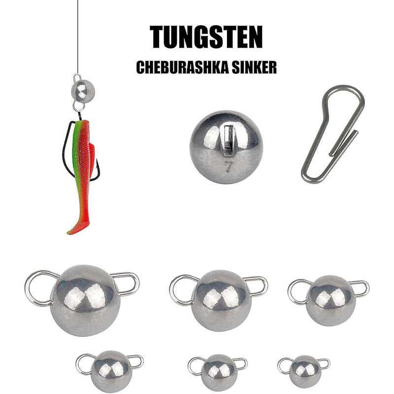 The Lure Box Tungsten Cheburashka Weights - Bulk Packs