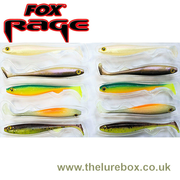 Fox Rage Slick Shad UV Singles - 7cm