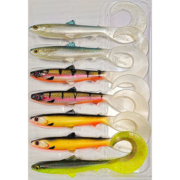 Westin BullTeez Curltail 14cm - Mixed Packs