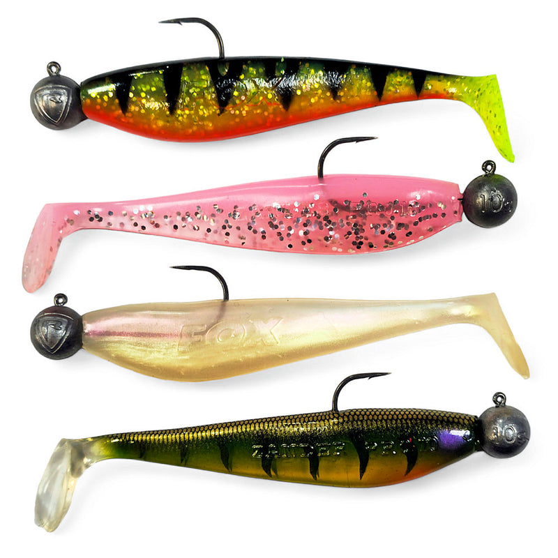 Fox Rage Ultra UV Zander Pro Shad Loaded Lure Pack