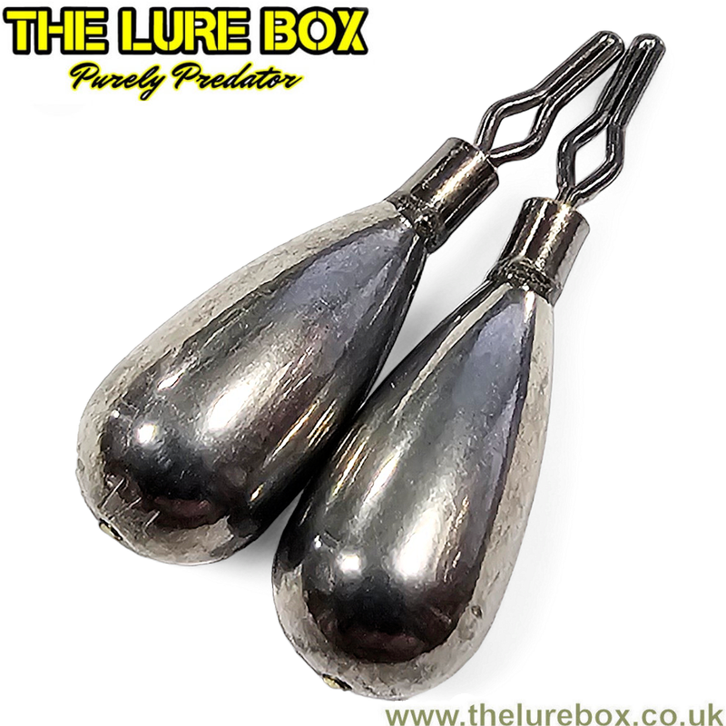 The Lure Box Tungsten Teardrop Dropshot Weights