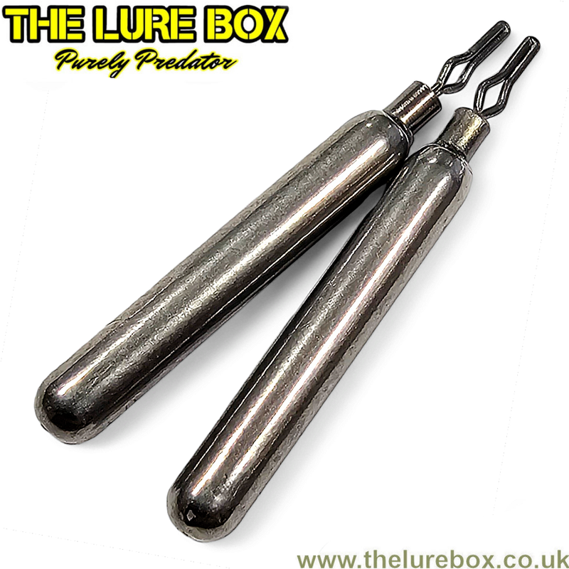 The Lure Box Tungsten Skinny Pencil Dropshot Weights