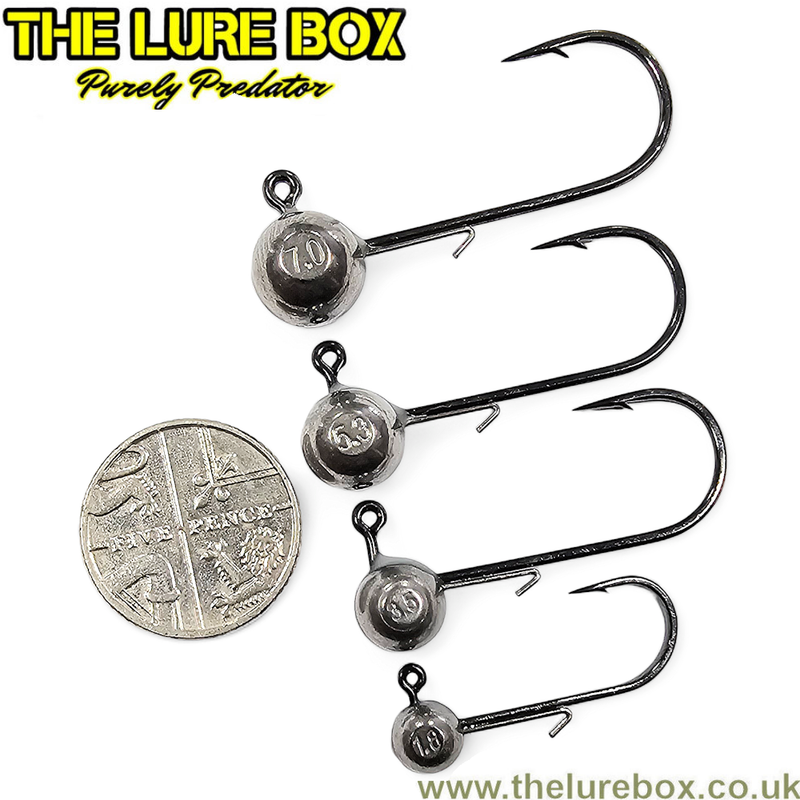 The Lure Box Round Tungsten Jig Heads