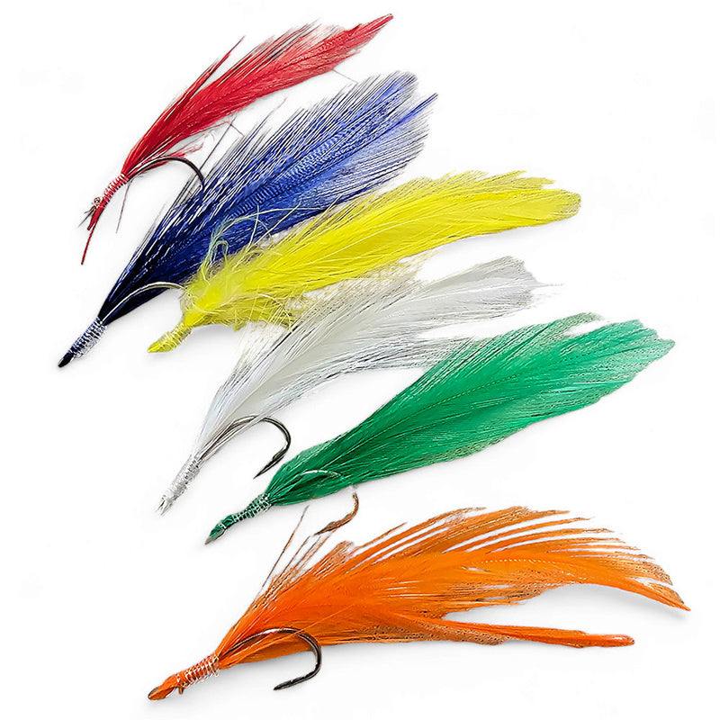 Tronix AXIA Mackerel, Bass & Pollock Feather Rigs