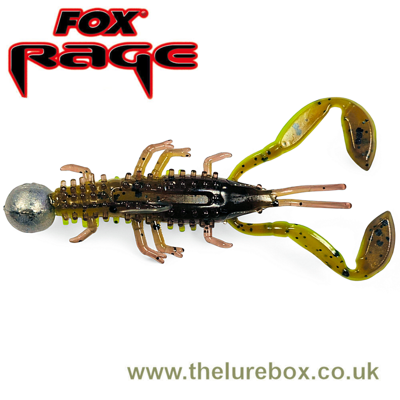 Fox Rage Micro Critter Loaded Mixed UV Colours - 5cm