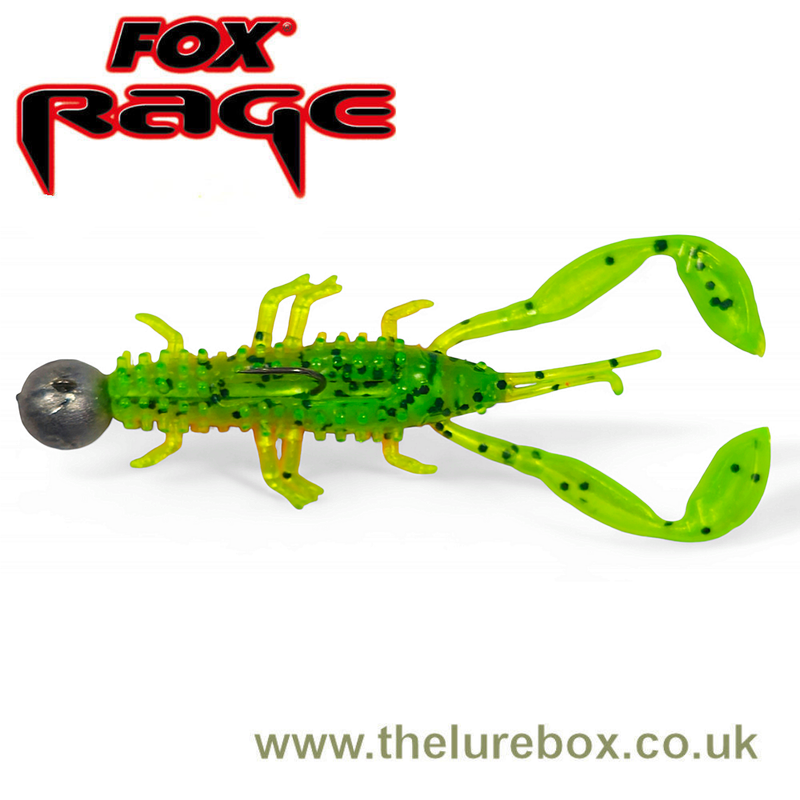 Fox Rage Micro Critter Loaded Mixed UV Colours - 5cm