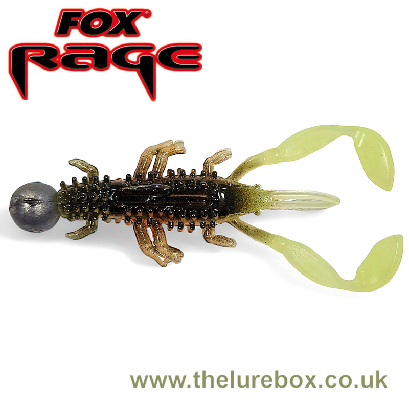 Fox Rage Micro Critter Loaded Mixed UV Colours - 5cm