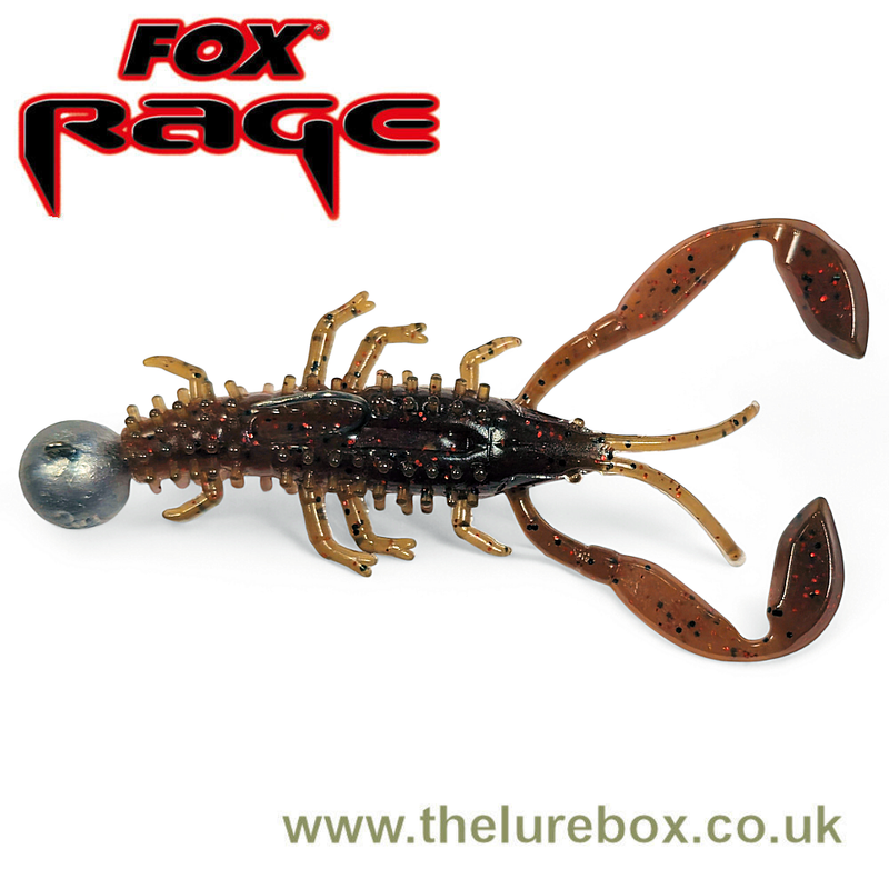 Fox Rage Micro Critter Loaded Mixed UV Colours - 5cm