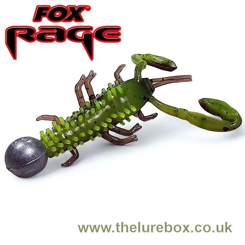 Fox Rage Micro Critter Loaded Mixed UV Colours - 5cm