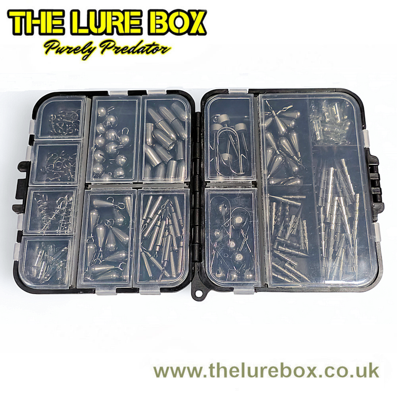 The Lure Box Terminal Tackle Bits Box - 12 x 9.5 x 3.2cm