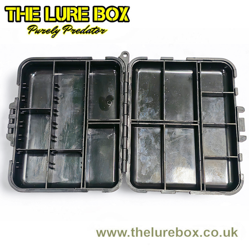 The Lure Box Terminal Tackle Bits Box - 12 x 9.5 x 3.2cm