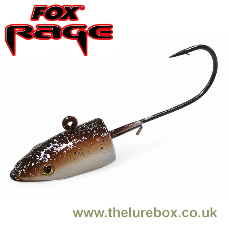 Fox Rage Eel Head Jig Heads Natural - 3/0