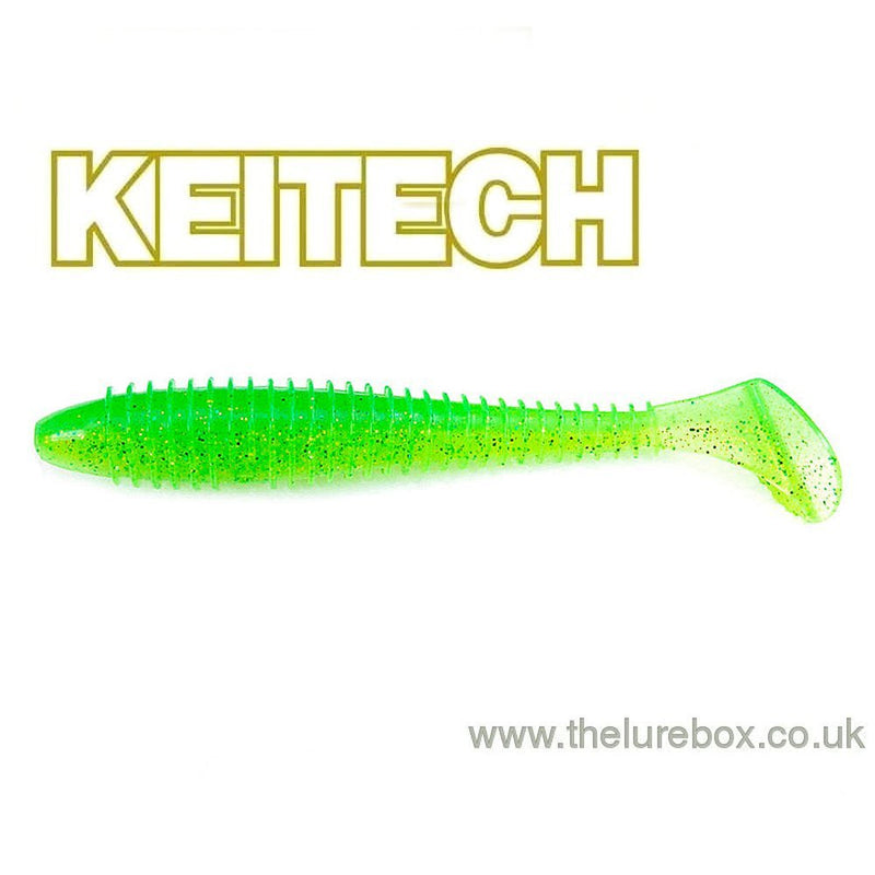 Keitech Fat Swing Impact 4.8 Lime Chartreuse