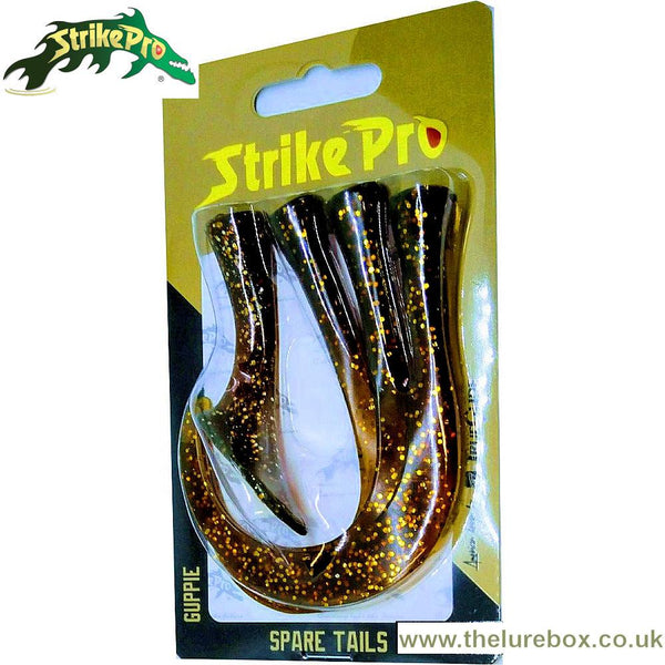 Strike Pro Guppie JR Spare Tails - For 11cm Lure