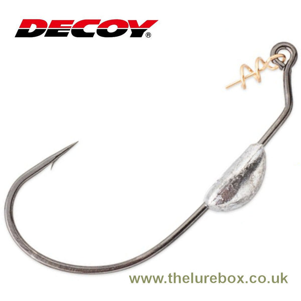 Decoy Makisasu Belly Weighted Worm Hook, Worm130 - The Lure Box